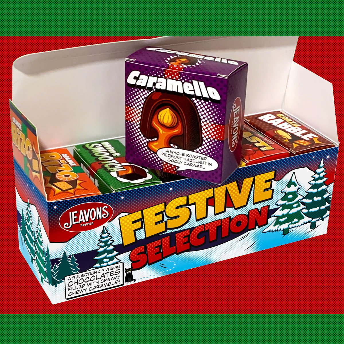vegan festive selection box