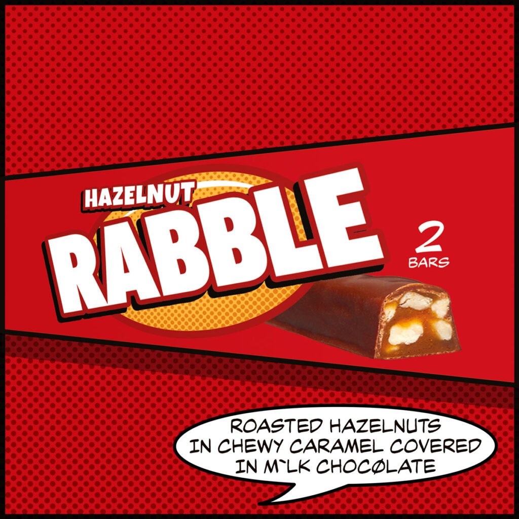 vegan caramel with roasted hazelnuts covered in vegan chocolate