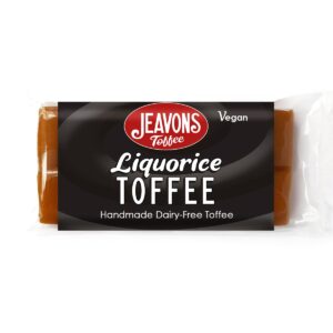 vegan liquorice toffee