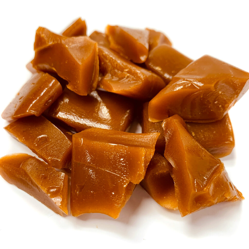 vegan toffee test batch